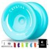 MAGICYOYO K2 Responsive Yoyo for Kids, Professional Yo Yo for Beginner, Dual Purpose Yo-yo Replacement Unresponsive Bearing for Adults/Advanced with 6 Yoyo Strings+Bag+Bearing Remover (Sky Blue) view 1