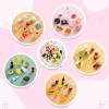 50 Pcs Miniature Food Drink Bottles Soda Pop Cans Pretend Play Kitchen Game Party Accessories Toys Hamburg Cake Ice Cream for 1/12 Doll House (25Food+25Drink) view 3