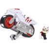 Paw Patrol, Moto Pups Wildcats Deluxe Pull Back Motorcycle Vehicle with Wheelie Feature and Figure view 1