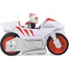 Paw Patrol, Moto Pups Wildcats Deluxe Pull Back Motorcycle Vehicle with Wheelie Feature and Figure view 3