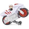 Paw Patrol, Moto Pups Wildcats Deluxe Pull Back Motorcycle Vehicle with Wheelie Feature and Figure view 4
