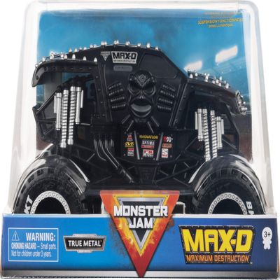 Monster Jam, Official Max-D Monster Truck, Collector Die-Cast Vehicle, 1:24 Scale