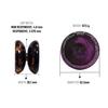 Yomega Groov  Pro Level Aluminum yoyo for Advance Players  Round Shaped, C Size Ball Bearing with Adjustable Responsive/Nonresponsive Play + 3 Month Warranty (Black and Purple) view 4