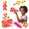 Clixo Crew 30 Piece Pack - The Flexible, Durable, Imagination-Boosting Magnetic Building Toy - Modern, Modular Designs for Hours of STEM Play. A Multi-Sensory Magnet Toy Experience Anywhere! Ages 4-99 view 1