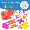Clixo Crew 30 Piece Pack - The Flexible, Durable, Imagination-Boosting Magnetic Building Toy - Modern, Modular Designs for Hours of STEM Play. A Multi-Sensory Magnet Toy Experience Anywhere! Ages 4-99 view 3