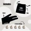 Yomega Maverick - Professional Aluminum Metal Yoyo for Kids and Beginners with C Size Ball Bearing for Advanced yo yo Tricks and Responsive Return + Extra 2 Strings & 3 Month Warranty (Black) view 3