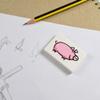 Azeeda 2 x 45mm 'Pig' Erasers/Rubbers (ER00025220) view 2