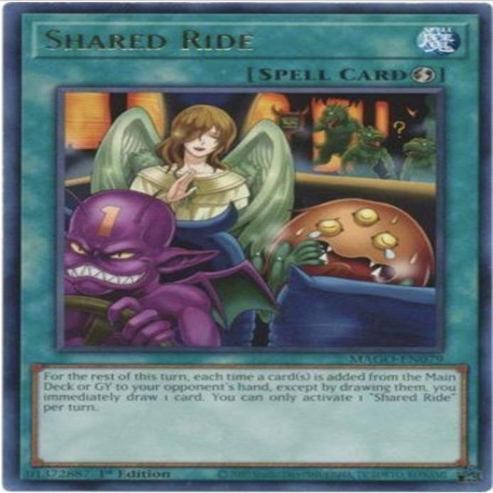 Shared Ride - MAGO-EN079 - Rare - 1st Edition