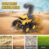 Construction Truck Toys, Push and Go Toy Trucks for Toddlers Kids Age 3-8, 4 Pack Friction Powered Car Toys Include Crane Mixer Excavator Dump Truck Best Christmas Birthday Gift for Boys Girls view 4