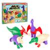 Popular Playthings Magnetic Dinosaurs for Toddlers 1-3, Mix or Match Dinosaur Toys, Set of 4 Gift for Kids - Dinosaurs view 1