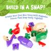 Popular Playthings Magnetic Dinosaurs for Toddlers 1-3, Mix or Match Dinosaur Toys, Set of 4 Gift for Kids - Dinosaurs view 3