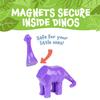 Popular Playthings Magnetic Dinosaurs for Toddlers 1-3, Mix or Match Dinosaur Toys, Set of 4 Gift for Kids - Dinosaurs view 4