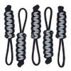 BubbasGarageTv - Large Heavy Duty Paracord Zipper Pulls (Light Grey) view 1