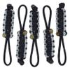 BubbasGarageTv - Large Heavy Duty Paracord Zipper Pulls (Light Grey) view 2