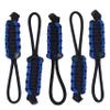 BubbasGarageTv - Large Heavy Duty Paracord Zipper Pulls (Royal Blue) view 2