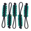 BubbasGarageTv - Large Heavy Duty Paracord Zipper Pulls (Turquoise) view 2