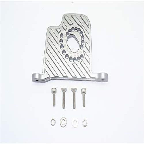 GPM for Team LOSI 1/6 Super Baja Rey 4X4 Aluminum Motor Mount Plate with Heat Sink FINS - 9PC Set (Gray)