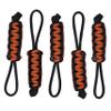 BubbasGarageTv - Large Heavy Duty Paracord Zipper Pulls (Burnt Orange) view 1