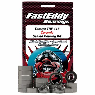 FastEddy Bearings Compatible with Tamiya TRF 416 Ceramic Sealed Bearing Kit