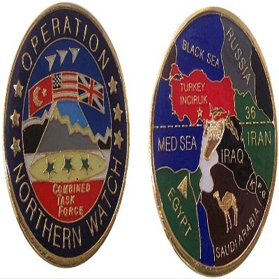 Ammo Keepers of The Peace Challenge Collectible Coin Logo Metal Lucky Poker Chips & Gift