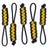 BubbasGarageTv - Large Heavy Duty Paracord Zipper Pulls (Yellow) view 1