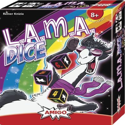 AMIGO 02103 LAMA Dice 2103, Multicoloured, Einzelpack