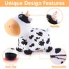 iPlay, iLearn Bouncy Pals Dairy Cow Hopping Horse, Plush Inflatable Animal Hopper, Indoor n Outdoor Ride on Jumping Bounce Toys, Birthday Gift for 18 Months 2 3 4 5 Year Old Kids Toddlers Boys Girls view 3