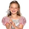 Boland 44088  Princess Hair Comb Set with 2 Earrings, Ring and Magic Wand, Silver and Pink for Children, Costume Play, Accessories, Carnival, Theme Party view 2