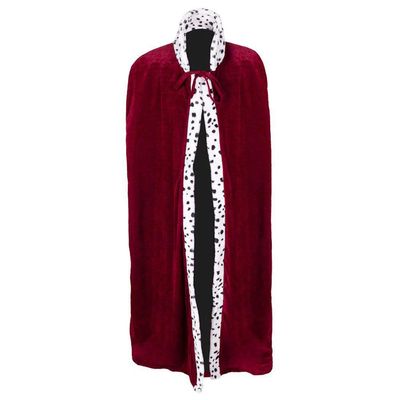Boland 36105 - Adult Royal Majesty Coat - 140 cm - Plush Cape - Duke - Carnival, Carnival, Theme Party, Halloween