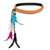 Boland 44548 Headband Festival Headband with Feathers, for Adults, Boho Headpiece, Hippie, Indian, Carnival, Carnival, Carnival, Theme Party, Halloween view 1