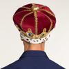 Boland 36106 36106 Majesty Hat Multicoloured Crown for Adults, King, Duke, Plush Hat, Carnival, Carnival, Carnival, Fancy Dress, Theme Party, Men, One Size view 4