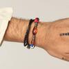 Boland Bangle 74128 Pirate, Multi-Colour, Adjustable, Adults, Bracelet with Beads, Buccaneer, Indian, Carnival, Fancy Dress, Theme Party, Halloween, Multicoloured, Standard Size view 2