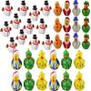36 Rubber Duckie Christmas Bundle Set - Ducks - Cute Holiday Party Favor Decoration Gifts (3 Dozen) view 1