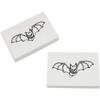 Azeeda 2 x 45mm 'Flying Bat' Erasers/Rubbers (ER00025365) view 1