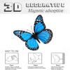 Monarch Butterfly Wall Decals Home 3D Butterfly Stickers Tree Wall Decals Cake & Cupcake Toppers Decor Removable Refrigerator Magnets Stickers for Kids Room view 4