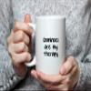 Ceramic Coffee Mug - Dominoes Are My Therapy view 2