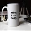 Ceramic Coffee Mug - Dominoes Are My Therapy view 3