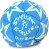 DIRTBAG All Star Footbag 3 Pack with Pouch, 100% Handmade, Premium Quality, Bright Vivid Colors, Signature Carry Bag - Blue/Gray with Blue Pouch view 4