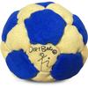 DIRTBAG 32 Panel Footbag, Flying Clipper Original Design, Sand Filled, Premium Quality, Machine Washable - Yellow/Blue. view 1