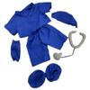 BYO-BFF Stuffed Animals Plush Toy Outfit  Dark Blue Scrubs Outfit 16 view 1
