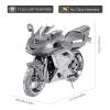 Piececool 3D Metal Puzzles for Adults, DIY 3D Motorcycle Model Kits,3D Puzzles for Teen Men Craft Kits, Great Birthday Gifts, 72 Pcs view 2