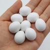 FOIBURELY 8 Pcs Solid Parrot Plastic Eggs Hatching Eggs ParrotletBudgie ParakeetDiamond Dove Trick The Birds to Stop Laying Eggs, Fake Eggs19mm*16mm view 3