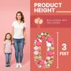 3FT Large Marquee Numbers - Easy to Assemble Number 0 Balloon Frame - Globos De Cumpleaos - Ideal Paper Mache Numbers for Birthday Decorations For Girl & Boys view 2