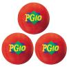 Dick Martin Sports MASPG10R-3 Martin Sports 10-Inch, Nylon/Rubber Playground Ball, Red, Pack of 3 (MASPG10R-3) view 1