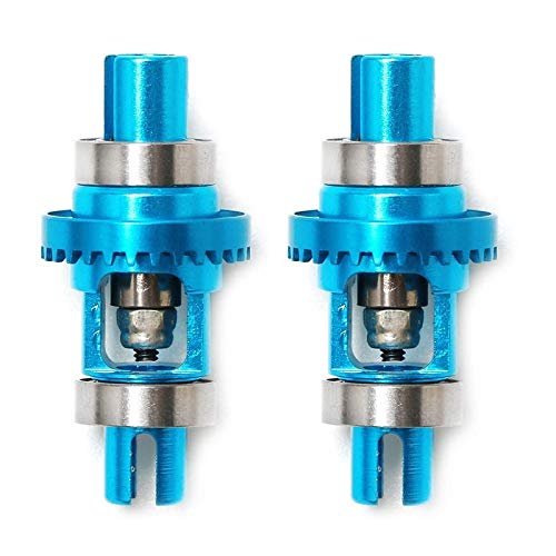 DAPENGNIAO 2Pcs for K989-26 K969-29 Metal Ball Differential Suitable for Wltoys K989 K969 K979 K999 P929 P939 1/28 RC Car Spare Parts Accessories (Color : Blue)