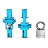 DAPENGNIAO 2Pcs for K989-26 K969-29 Metal Ball Differential Suitable for Wltoys K989 K969 K979 K999 P929 P939 1/28 RC Car Spare Parts Accessories (Color : Blue) view 3