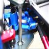 GPM Upgrades Aluminum Steering Assembly for 1/6 Super Baja Rey 4X4 (LOS05013) Rc Cars (Blue) view 3