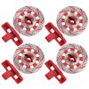RC Car Hub Brake Disc, Hex Wheel Hub Brake Disc Fit for UDR 1/7 RC car (Red) Udr view 2
