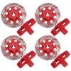RC Car Hub Brake Disc, Hex Wheel Hub Brake Disc Fit for UDR 1/7 RC car (Red) Udr view 3