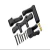 GPM for Team LOSI 1/6 Super Baja Rey 4X4 Aluminum Steering ASSEMBLY-13PC Set (Black) view 1